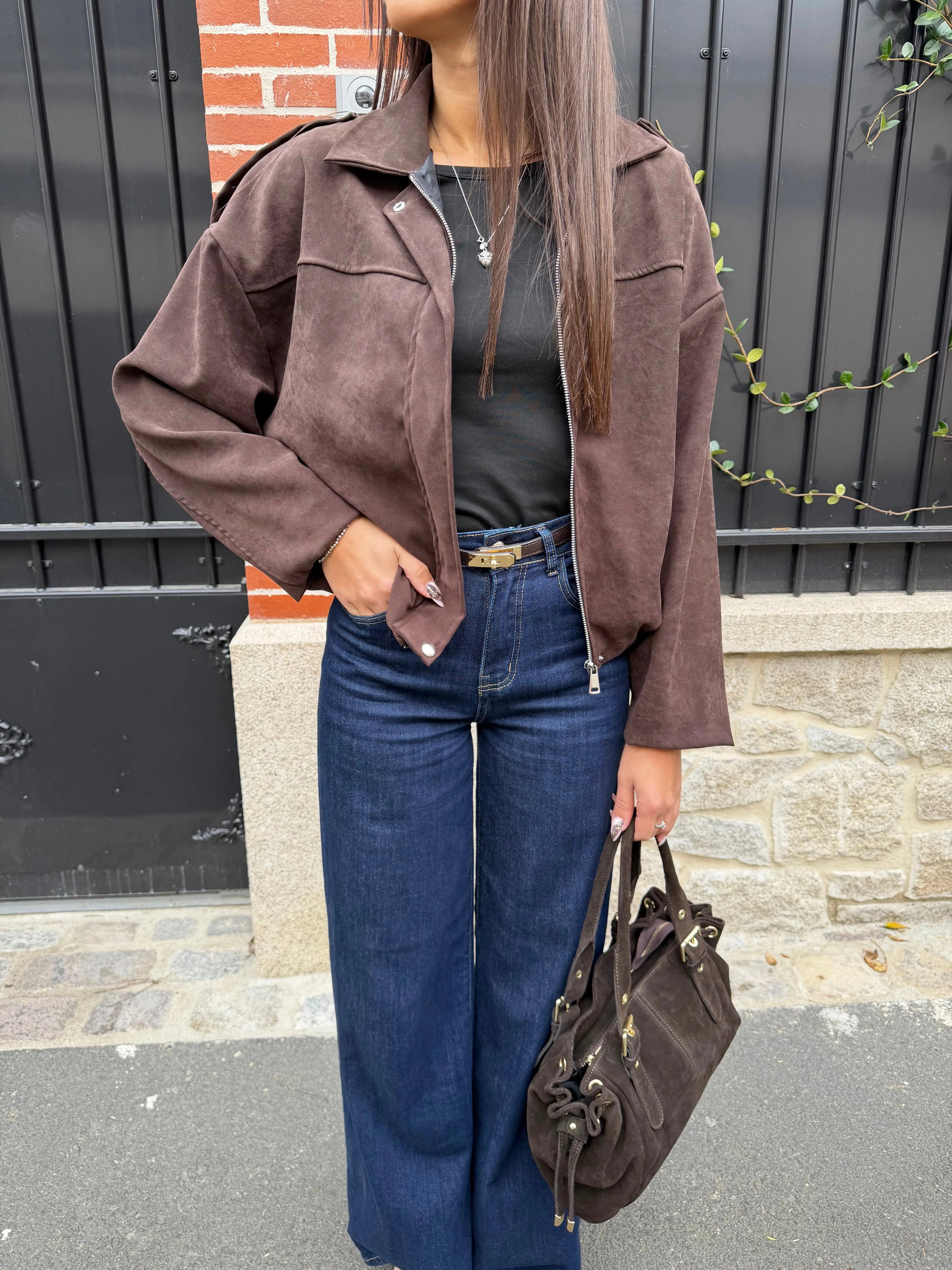 Veste Thya marron DS.Sélection