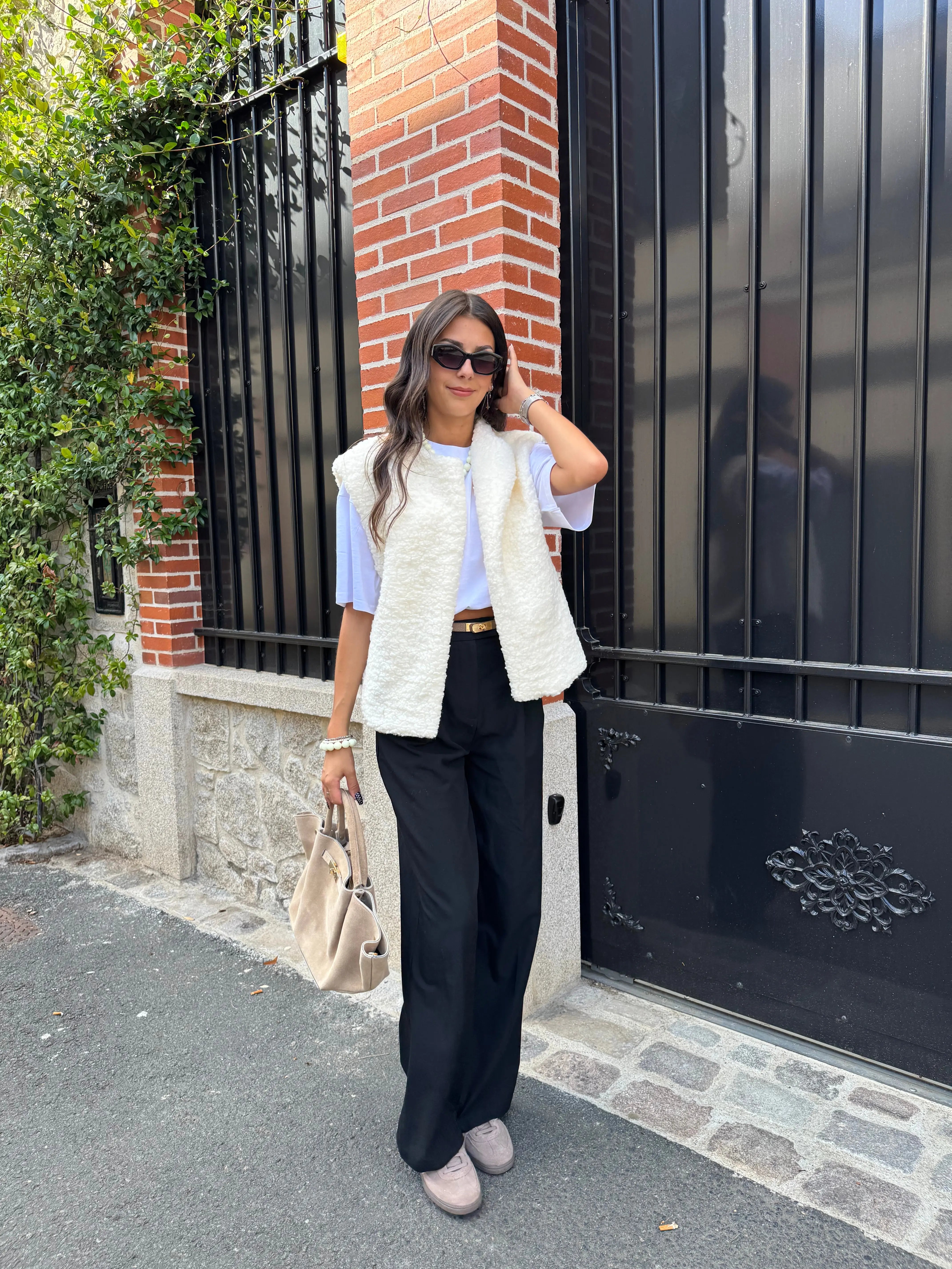 Veste mouton sans manches DS.Sélection