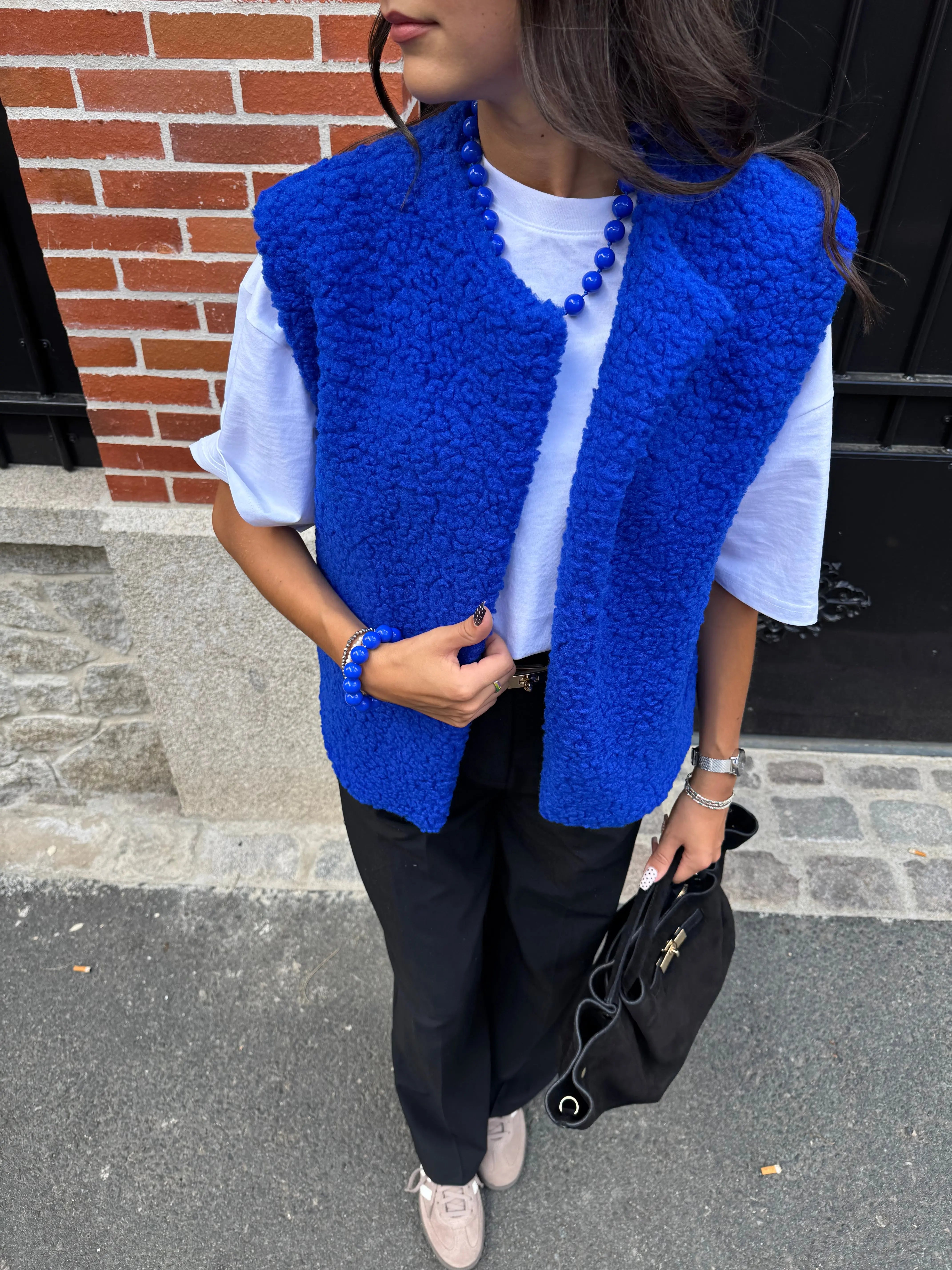 Veste mouton sans manches DS.Sélection