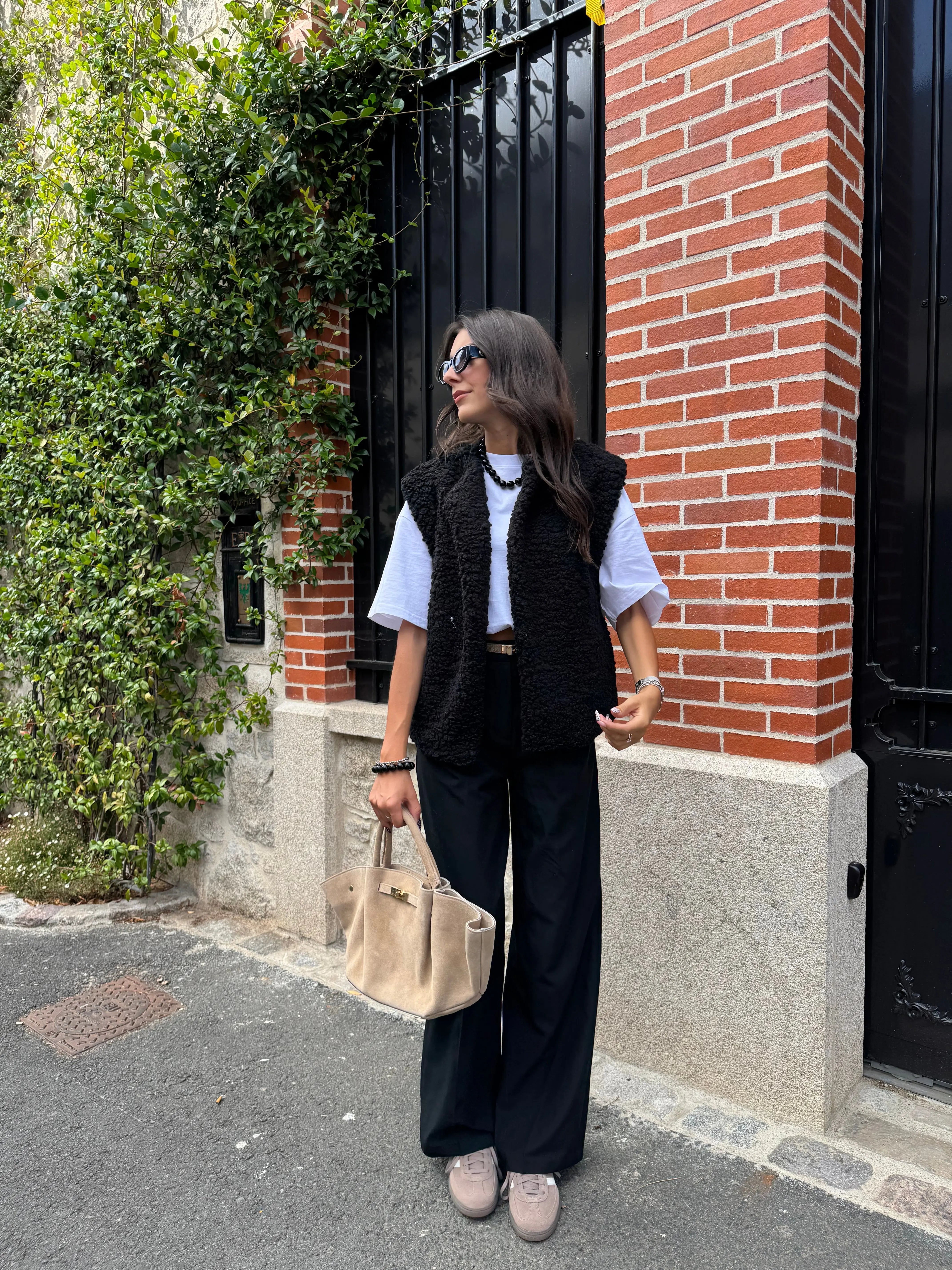 Veste mouton sans manches DS.Sélection
