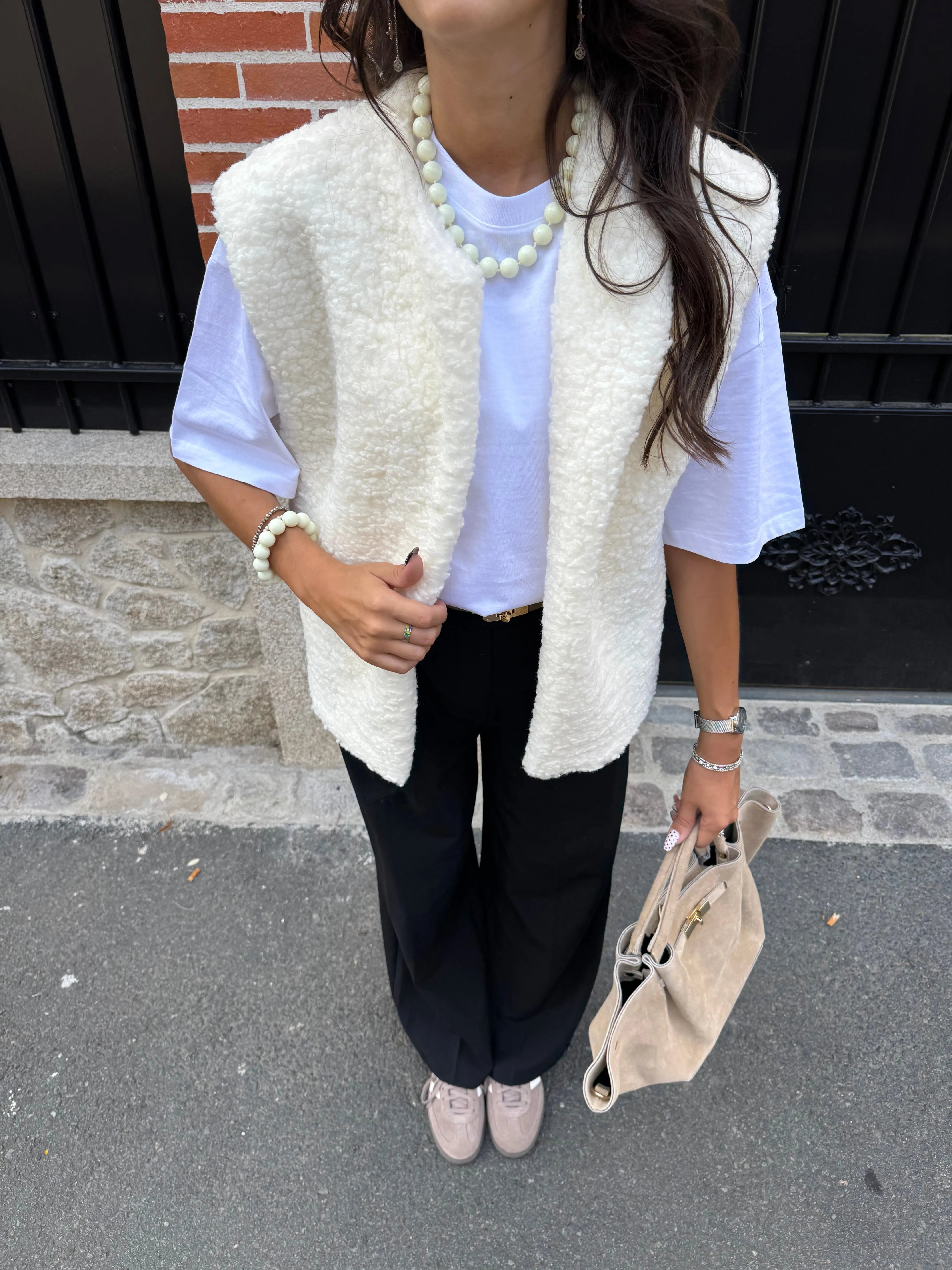 Veste mouton sans manches DS.Sélection
