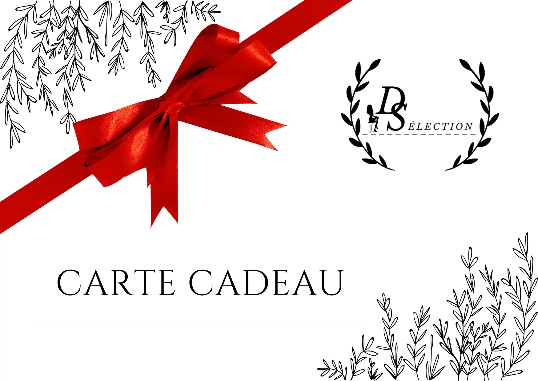 Carte cadeau DS Sélection DS.Sélection